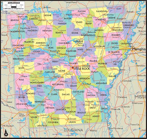 Arkansas on the Map